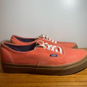 Vans Authentic Orange/Gum Unisex shoes